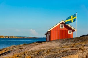 Sweden scenery and flag.jpg