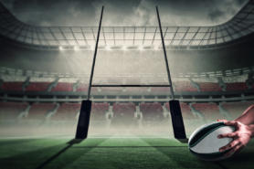 Rugby world cup goal post