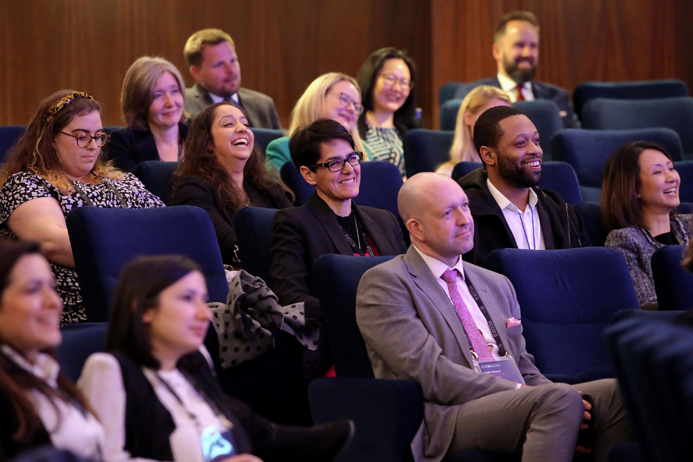 Spring Conference 2019 delegates laughing
