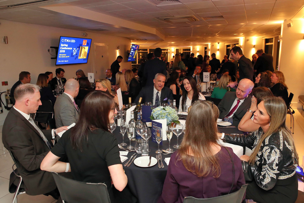 Spring Conference 2019 dinner room