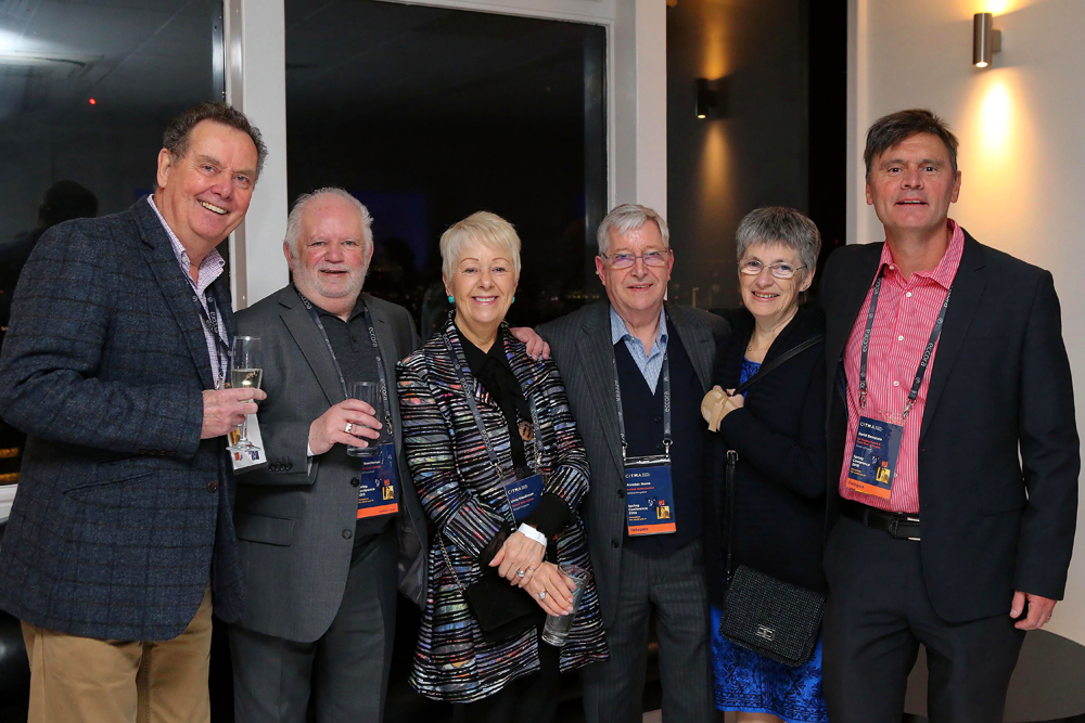 Spring Conference 2019 dinner guests group